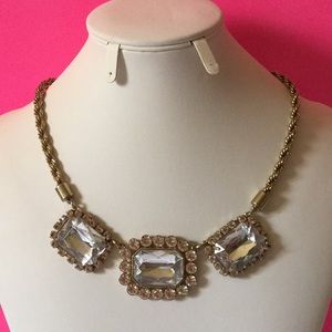 Betsey Johnson Vintage crystal necklace